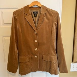 Eddie Bower Soft Cotton Blazer with lining and pearl buttons